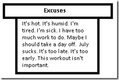 Excuses